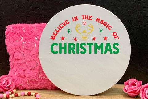 Believe in the magic of Christmas SVG Angelina750 