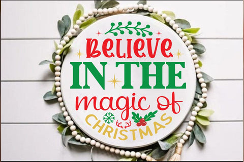 Believe in the magic of christmas SVG Angelina750 