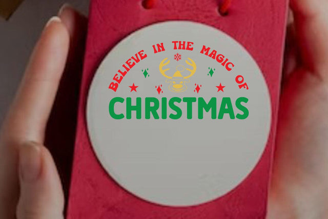 Believe in the magic of Christmas SVG Angelina750 