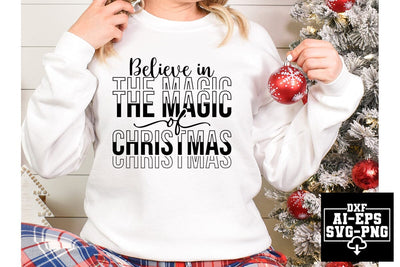 Believe In The Magic Of Christmas Svg Cut Files SVG CraftlabSvg55 