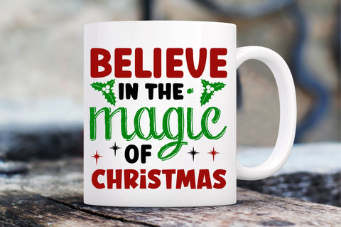 Believe in the magic of christmas SVG Design SVG Regulrcrative 