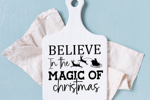Believe in the magic of christmas SVG Design SVG Regulrcrative 