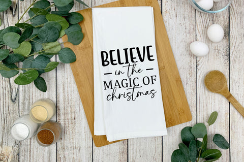 Believe in the magic of christmas SVG Design SVG Regulrcrative 