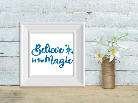 Believe In The Magic PNG | Colorful Vacation SVG SVG Paige Cole Studio 