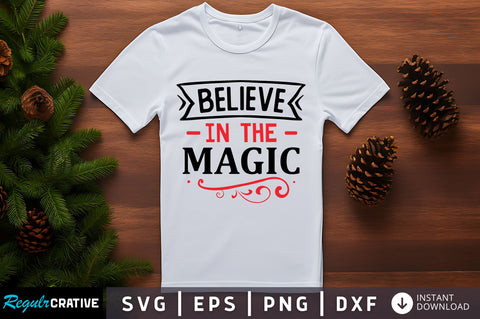 Believe in the magic SVG Design SVG Regulrcrative 