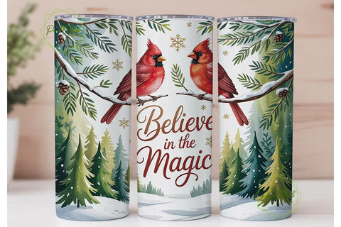 Believe in the Magic Tumbler Wrap Sublimation PixelChick 