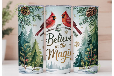 Believe in the Magic Tumbler Wrap Sublimation PixelChick 