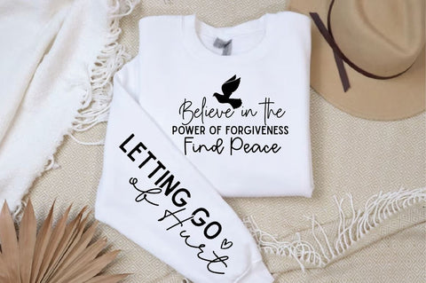 Believe in the Power of Forgiveness Sleeve SVG Design, Inspirational sleeve SVG, Motivational Sleeve SVG Design, Positive Sleeve SVG SVG Regulrcrative 