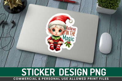 Believe in the Sticker Design Sublimation Regulrcrative 
