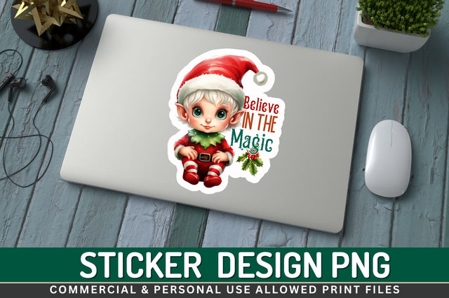 Believe in the Sticker Design Sublimation Regulrcrative 