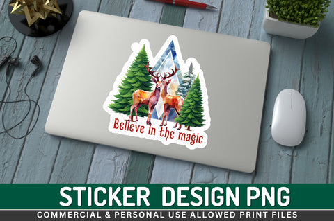 Believe in the Sticker Design Sublimation Regulrcrative 