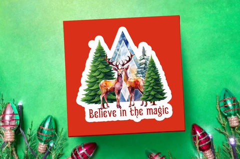 Believe in the Sticker Design Sublimation Regulrcrative 