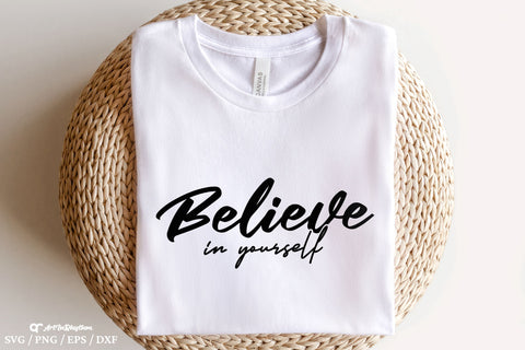 Believe in yourself Svg, Positive Svg, Mental Health Svg, Believe Svg SVG Artinrhythm shop 