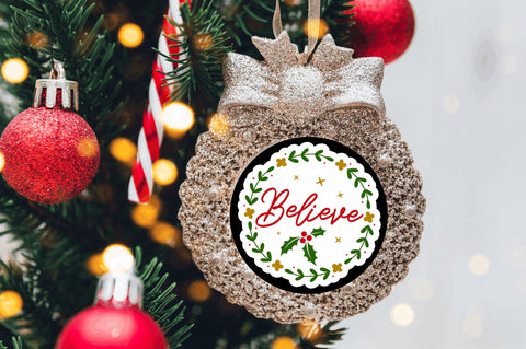 Believe Stickers Design Sublimation Regulrcrative 