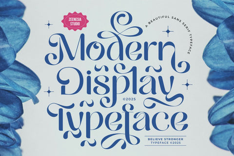 Believe Stronger Font Zeenesia Std 