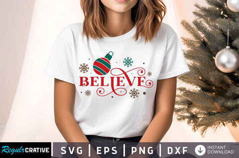 Believe SVG Design SVG Regulrcrative 