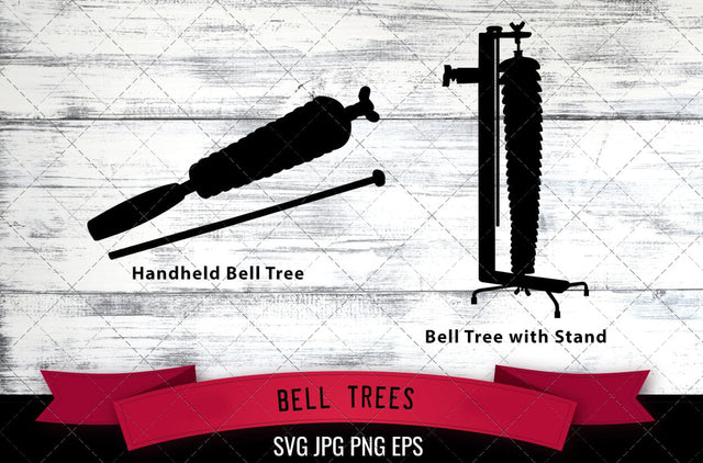 Bell Tree SVG, Musical Instrument SVG SVG Loveleen Kaur 