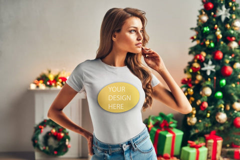 Bella Canvas 3001 Model Mockup Bundle Mock Up Photo Creativeart88 