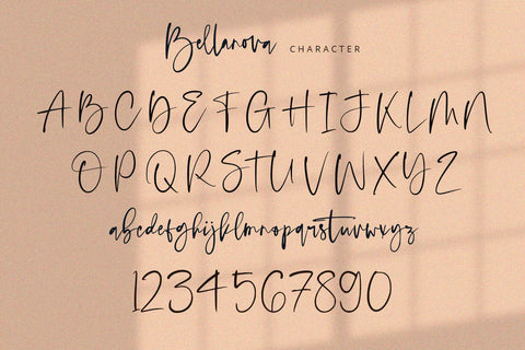 Bellanova - Signature Font Font Alpaprana Studio 