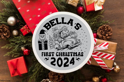 Bellas first christmas 2024 SVG Angelina750 