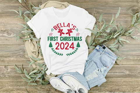 Bellas first christmas 2024 SVG Angelina750 