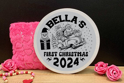 Bellas first christmas 2024 SVG Angelina750 