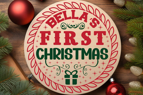 Bellas first christmas SVG Angelina750 
