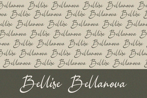 Bellina - Handwritten Font Font Alpaprana Studio 
