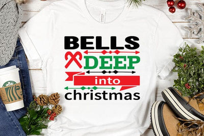 bells deep into christmas SVG Angelina750 