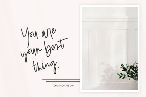 Belovedly Signature Script Font Font Beck McCormick 