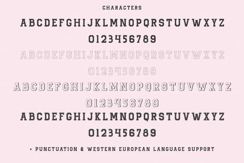 Benchwarmer Sports Font Family Font Beck McCormick 