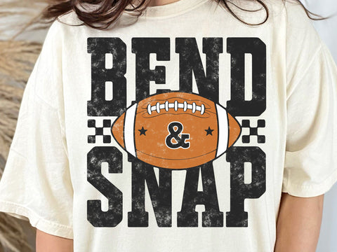 Bend and Snap Football SVG, Funny Game Day Design SVG DesignDestine 
