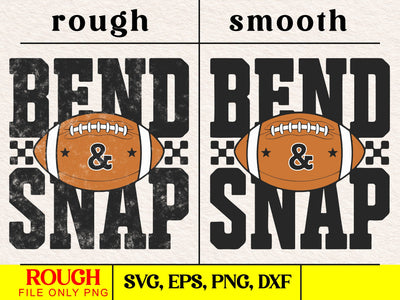 Bend and Snap Football SVG, Funny Game Day Design SVG DesignDestine 