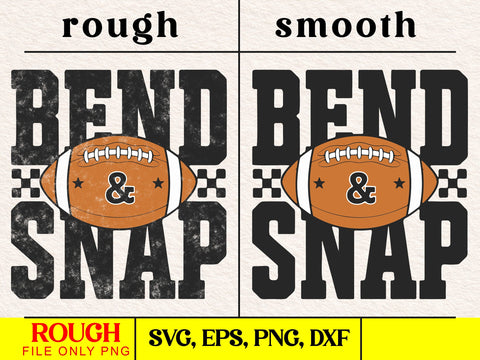 Bend and Snap Football SVG, Funny Game Day Design SVG DesignDestine 