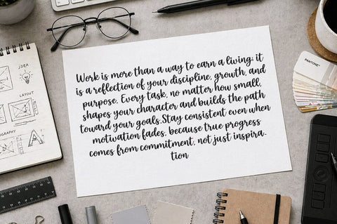 Benefit Days Font Studio Natural Ink 