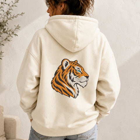 Bengal Tiger Head Embroidery Design – Realistic Tiger Face Machine Embroidery File, Wild Animal Big Cat Embroidery Design Embroidery/Applique DESIGNS PatternFeed8 