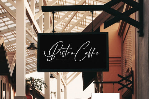 Benithany Geollyckas - Modern Signature Font Font Letterena Studios 