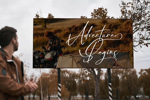 Benithany Geollyckas - Modern Signature Font Font Letterena Studios 