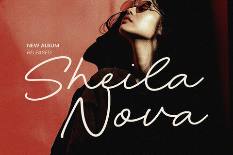 Benjamin Kingdom - Monoline Handwritten Font Font Timur type 