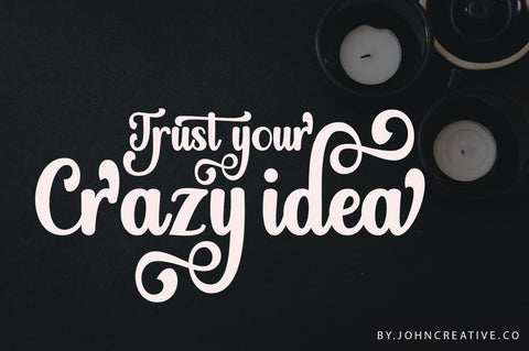 Bentagon Script Font mr.johncreative.co 