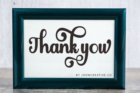 Bentagon Script Font mr.johncreative.co 