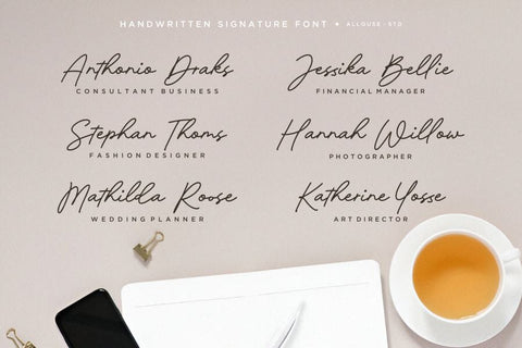 Bentleycraft Font Allouse.Studio 