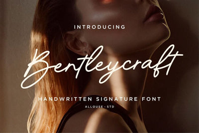 Bentleycraft Font Allouse.Studio 