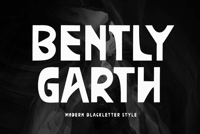 Bently Garth Font Prasetya Letter 