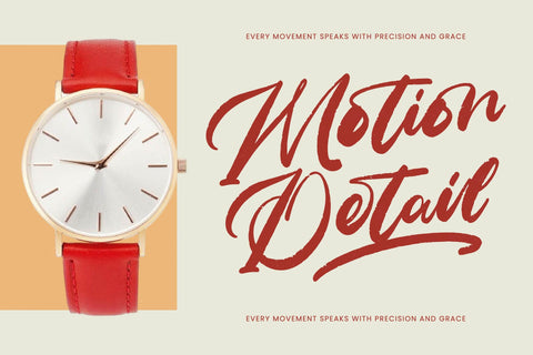 Benton Achita - Bold Brush Font Font Letterena Studios 