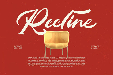 Benton Achita - Bold Brush Font Font Letterena Studios 