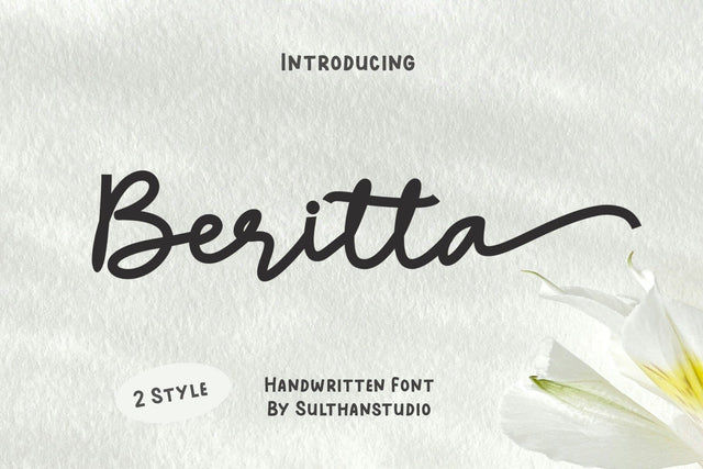 Beritta Font Sulthan studio 