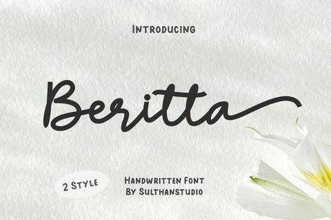 Beritta Font Sulthan studio 