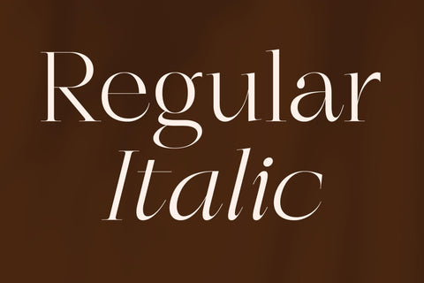Berloja Satfline - Modern Serif Font Font Letterena Studios 