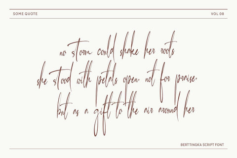 Berltingka Script Font muhammadzeky 